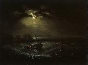 Joseph Mallord William Turner Fishermen at Sea  (The Cholmeley Sea Piece) Spain oil painting artist